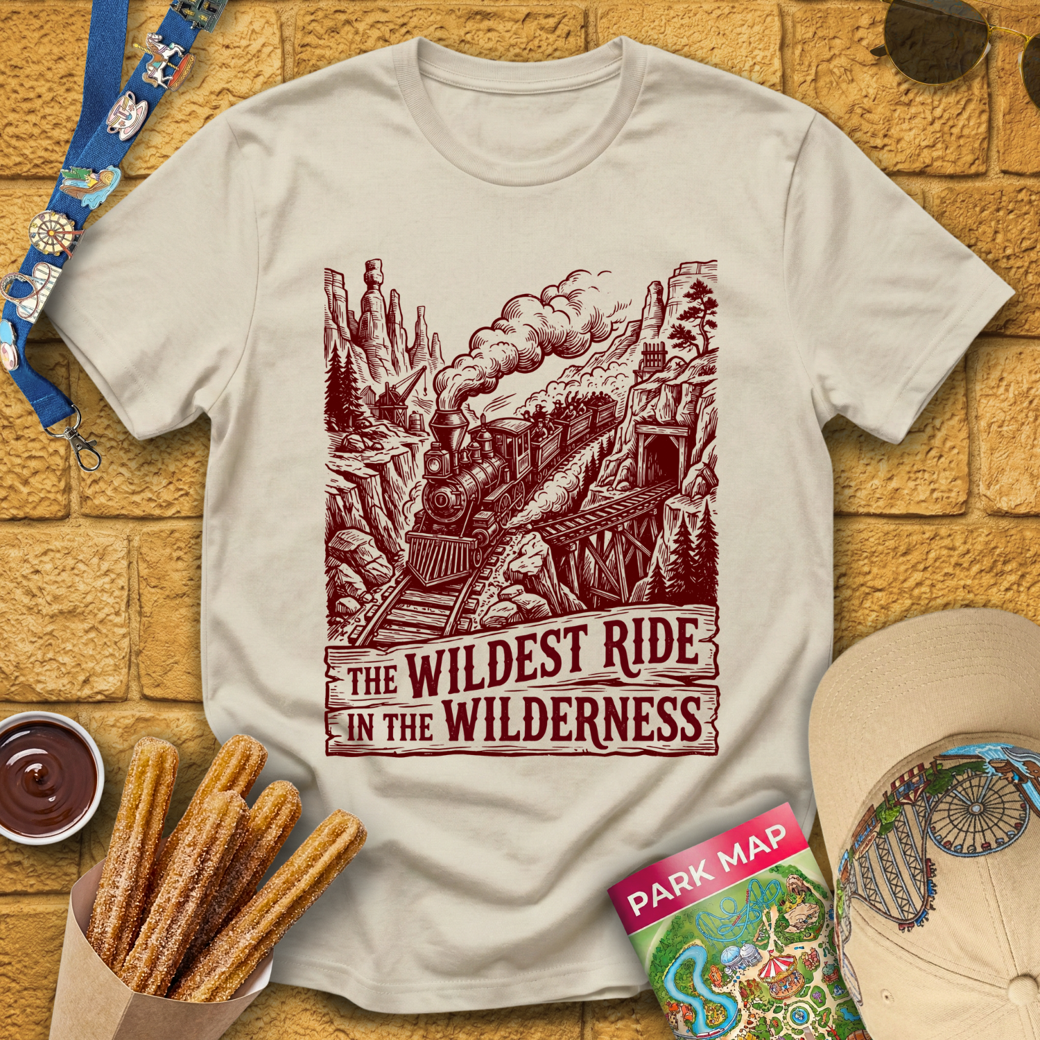 The Wildest Ride [Woodcut3] T-Shirt