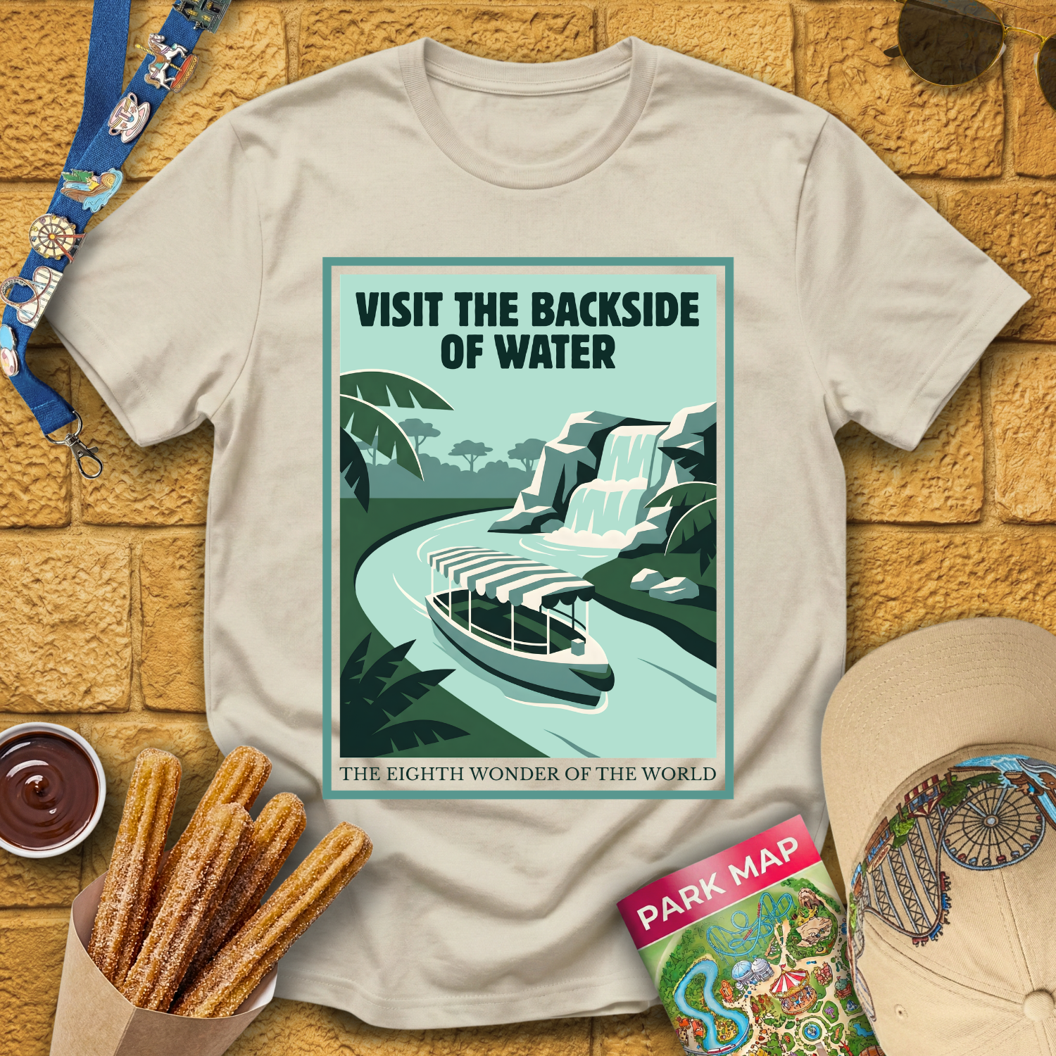 Backside of Water [50sPoster] T-Shirt