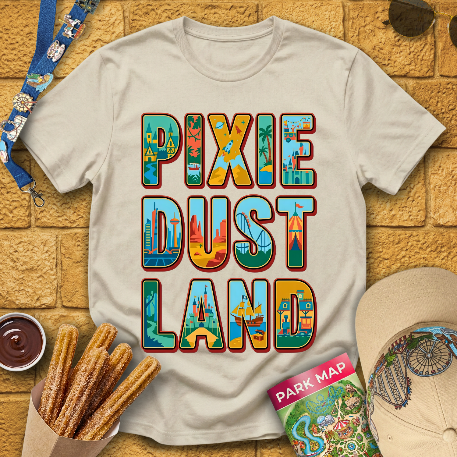 PixieDustLand [VectorTypo] T-Shirt