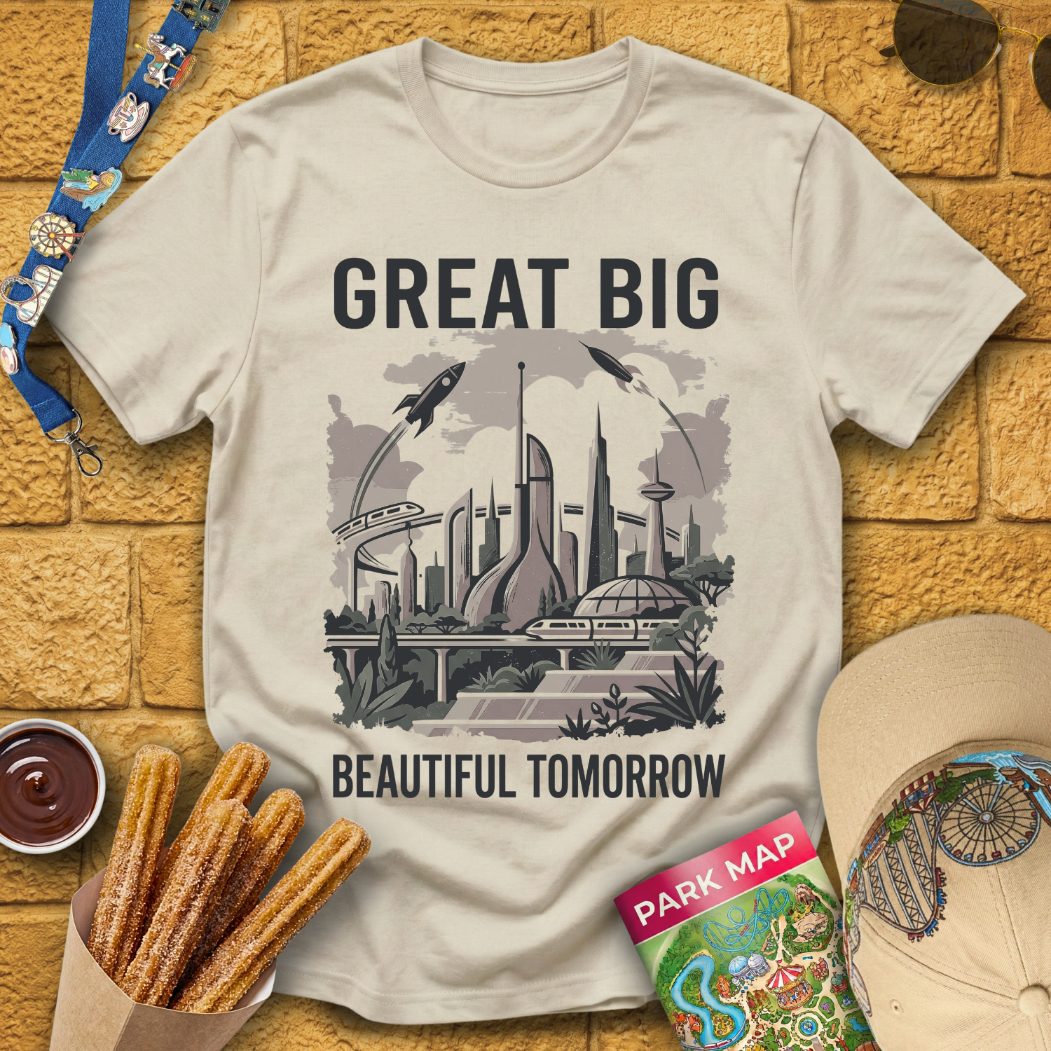 Great Big Beautiful Tomorrow [RetroIllu] T-Shirt