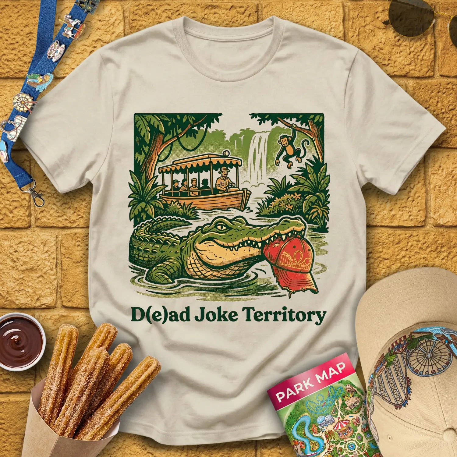 D(e)ad Joke Territory [90s] T-Shirt