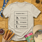 Dropdown Menu T-Shirt