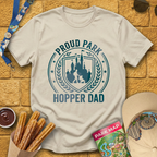Proud Park Hopper Dad [Badge] T-Shirt