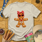 Gingerbread Lady [Impasto] T-Shirt for Theme Park Fans (Sand)