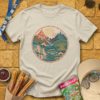 Parklandia [LineArt] T-Shirt for Theme Park Fans (Sand)