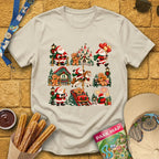 Xmas Park Day [BoldGrid] T-Shirt for Theme Park Fans (Sand)