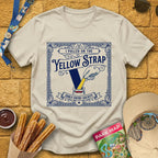 Yellow Strap [Victorian] T-Shirt for Theme Park Fans (Sand)