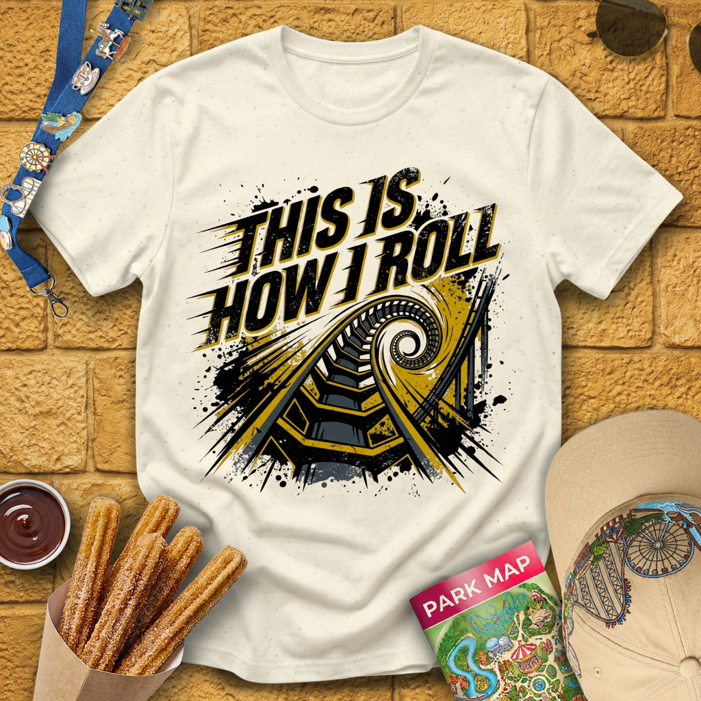 How I Roll [Grunge] T-Shirt