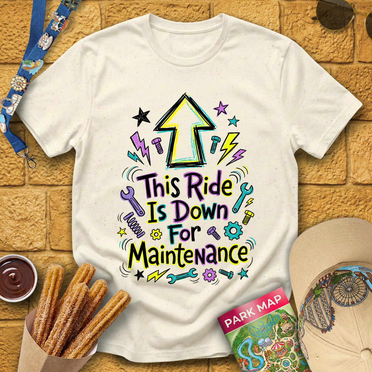 Ride Maintenance [Doodle] T-Shirt