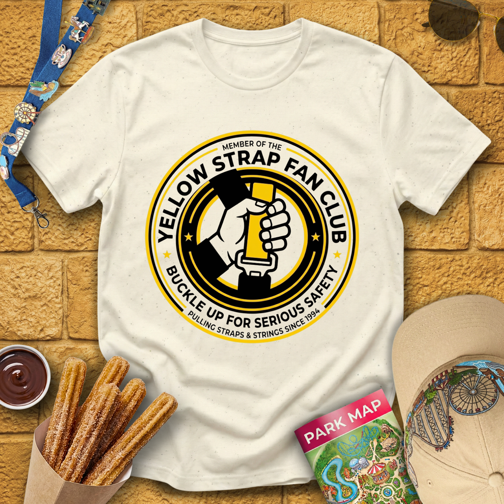 Yellow Strap Fan Club [CleanBadge] T-Shirt