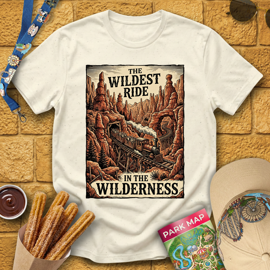The Wildest Ride [Woodcut2] T-Shirt