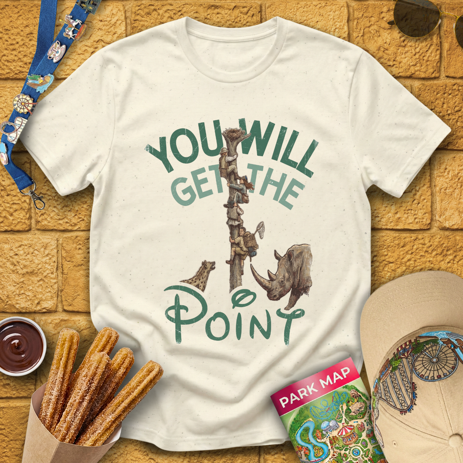 Get The Point [Distressed] T-Shirt