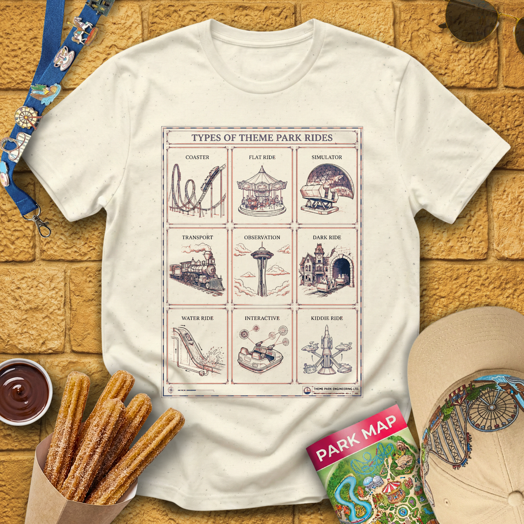 Types Of Rides [Techy] T-Shirt