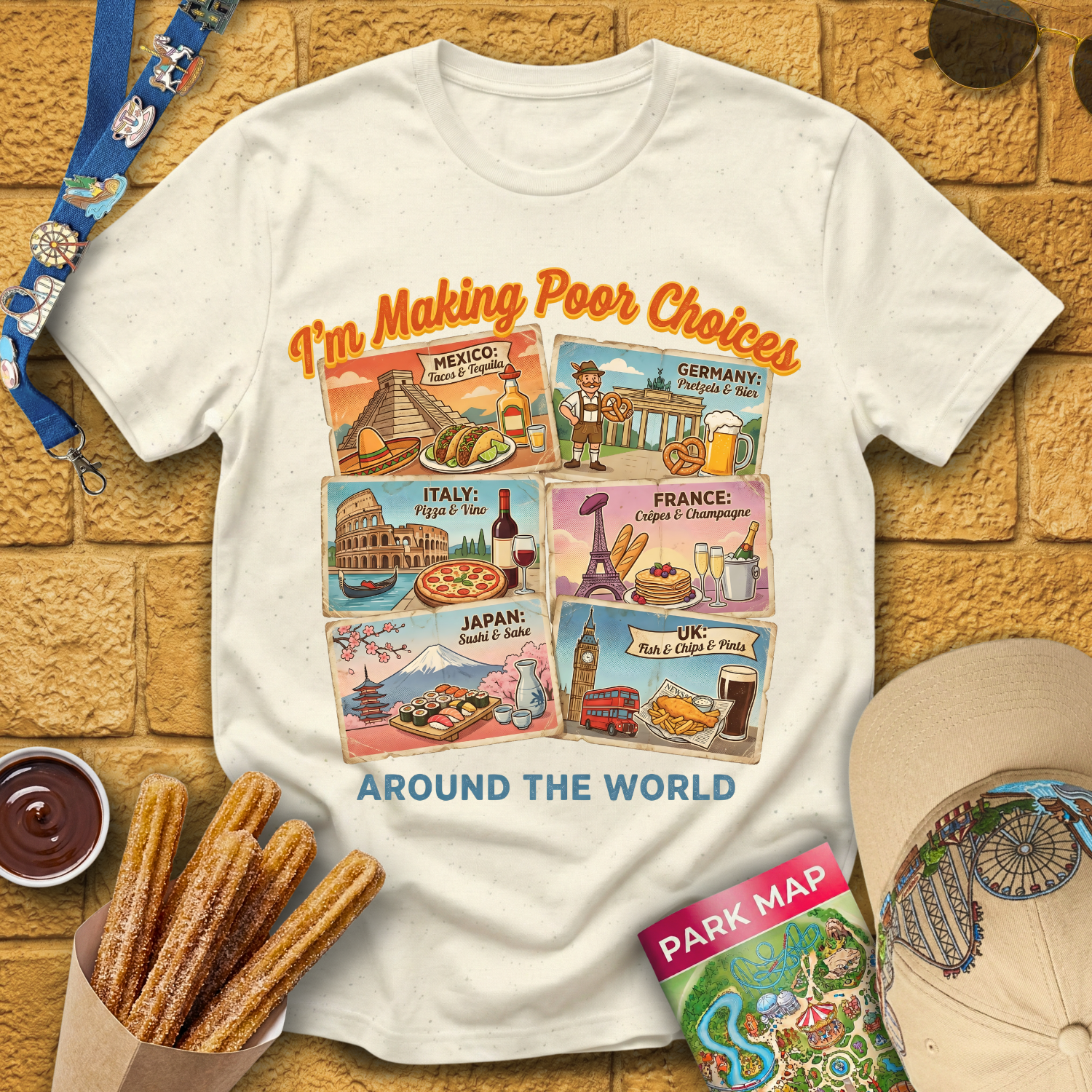 Poor Choices [Postcard] T-Shirt