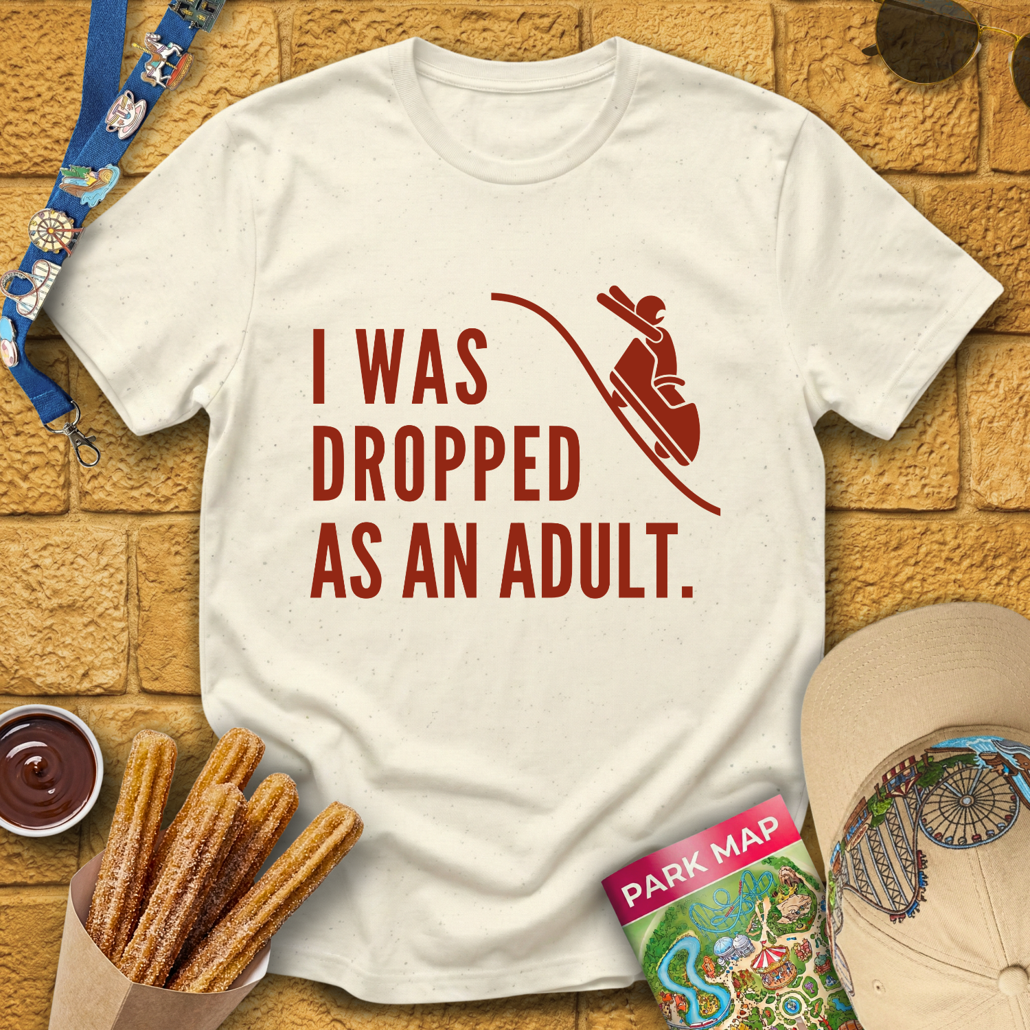 I Was Dropped [Sleek] T-Shirt