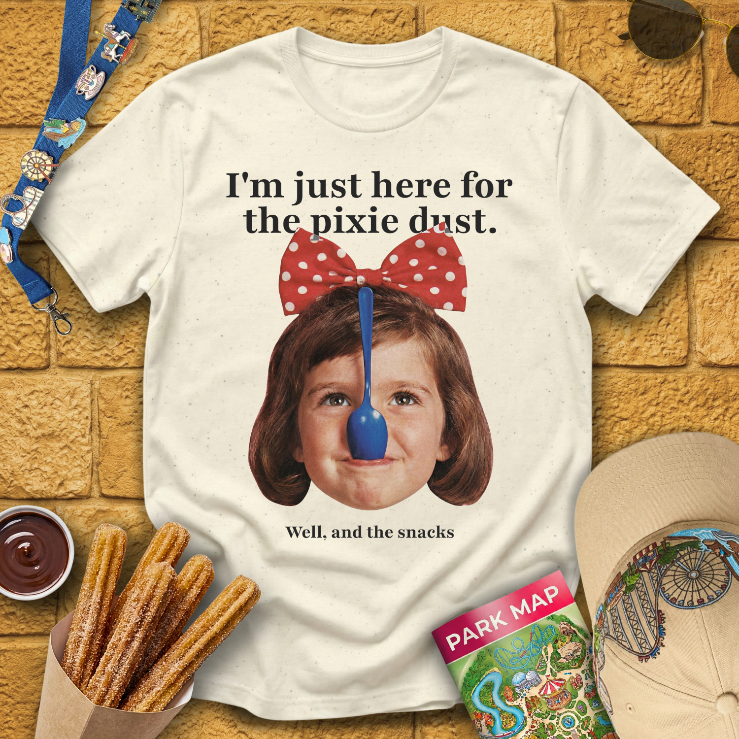Here For Pixie Dust [Face] T-Shirt