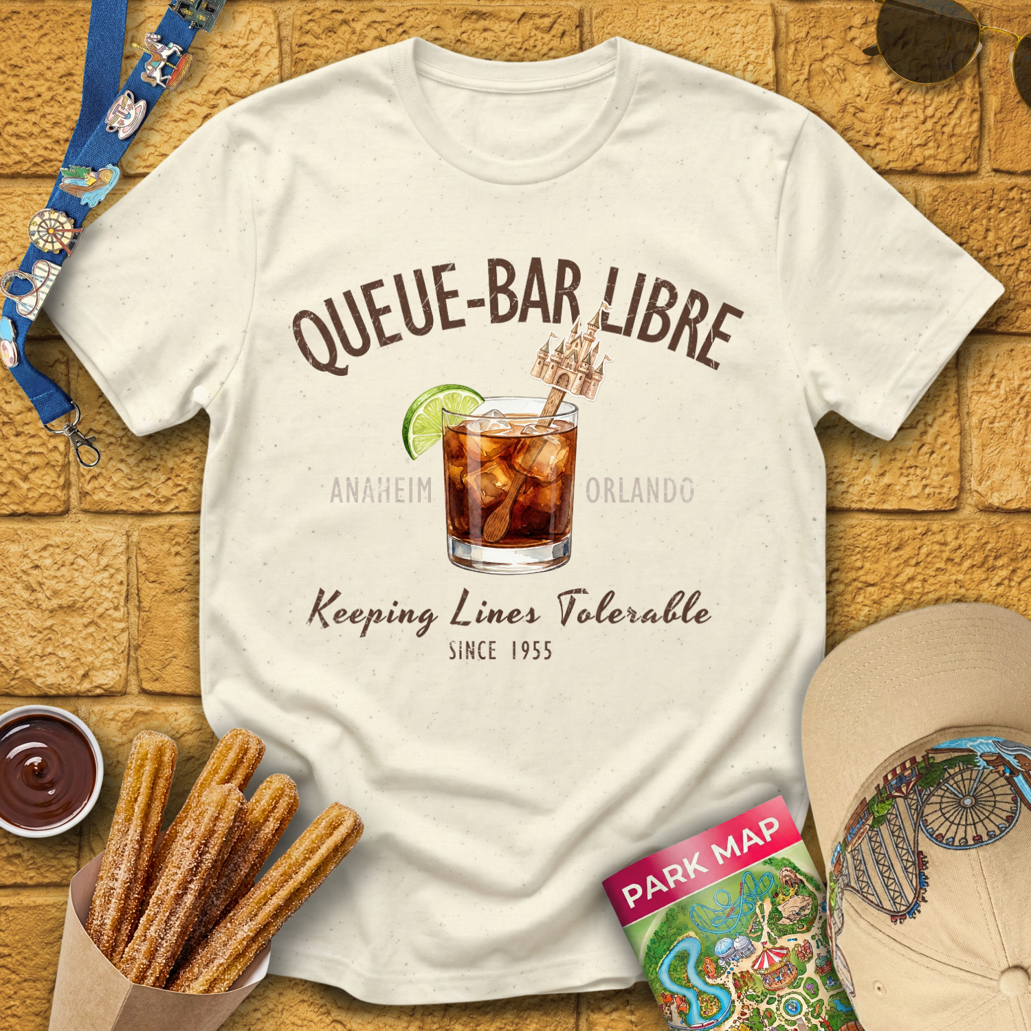 Queue-Bar Libre [Chic] T-Shirt