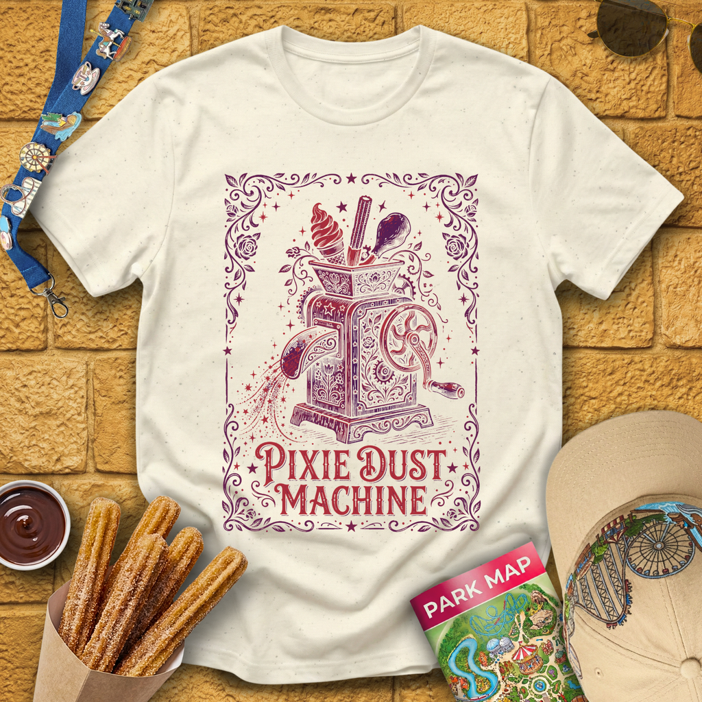 Pixie Dust Machine [Woodcut] T-Shirt