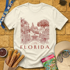 Take Me To Florida [LineArt] T-Shirt