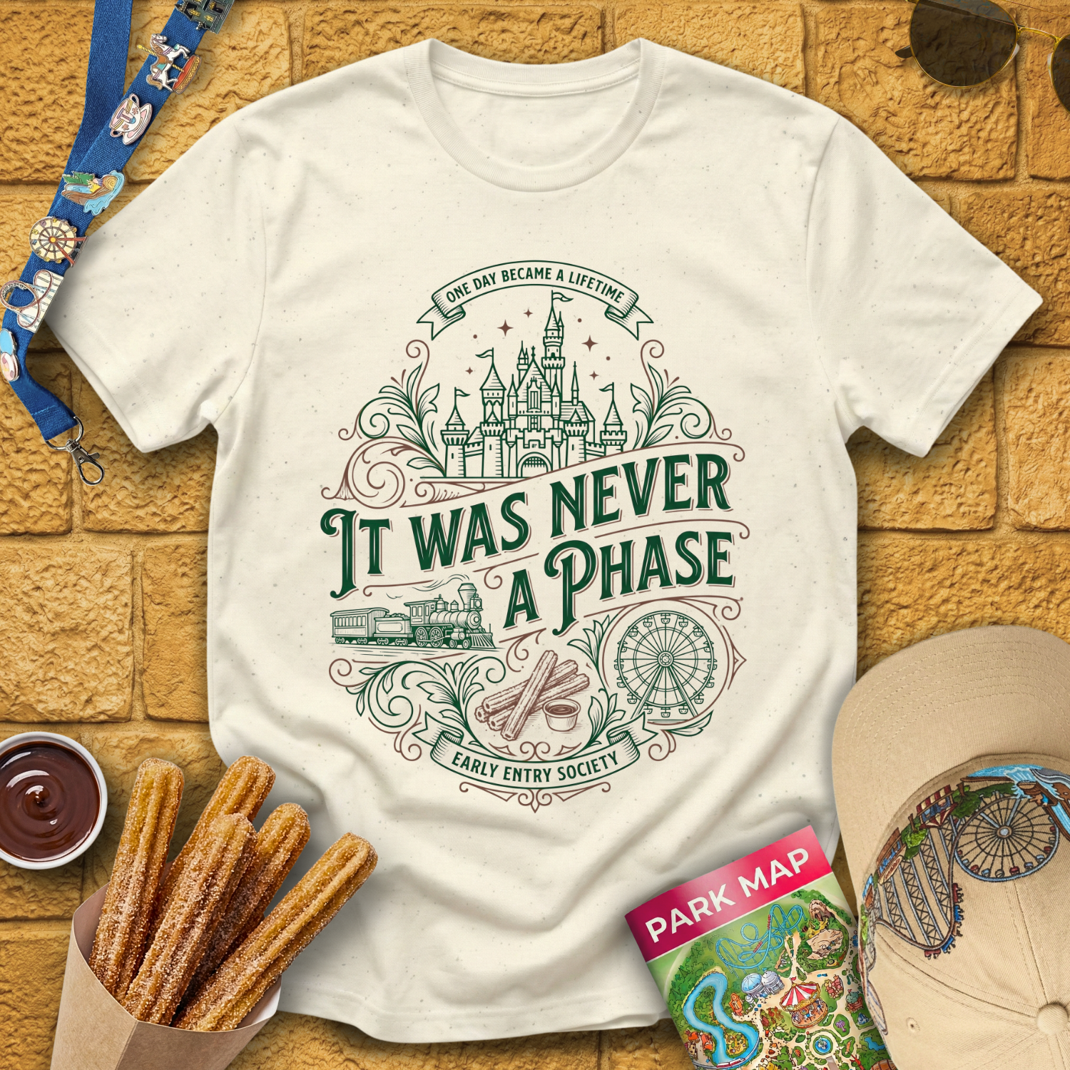 Never A Phase [VictorianOval] T-Shirt