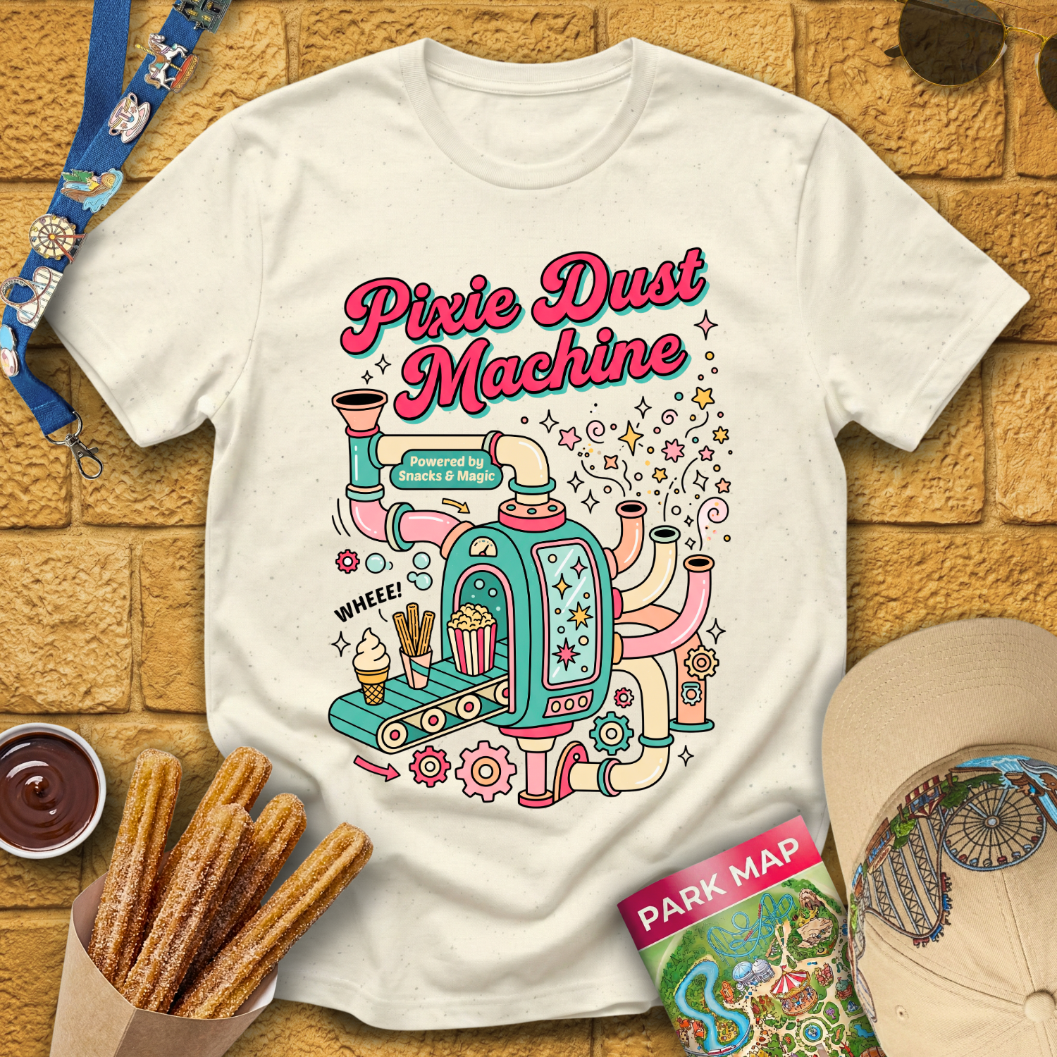 Pixie Dust Machine [RetroComic] T-Shirt