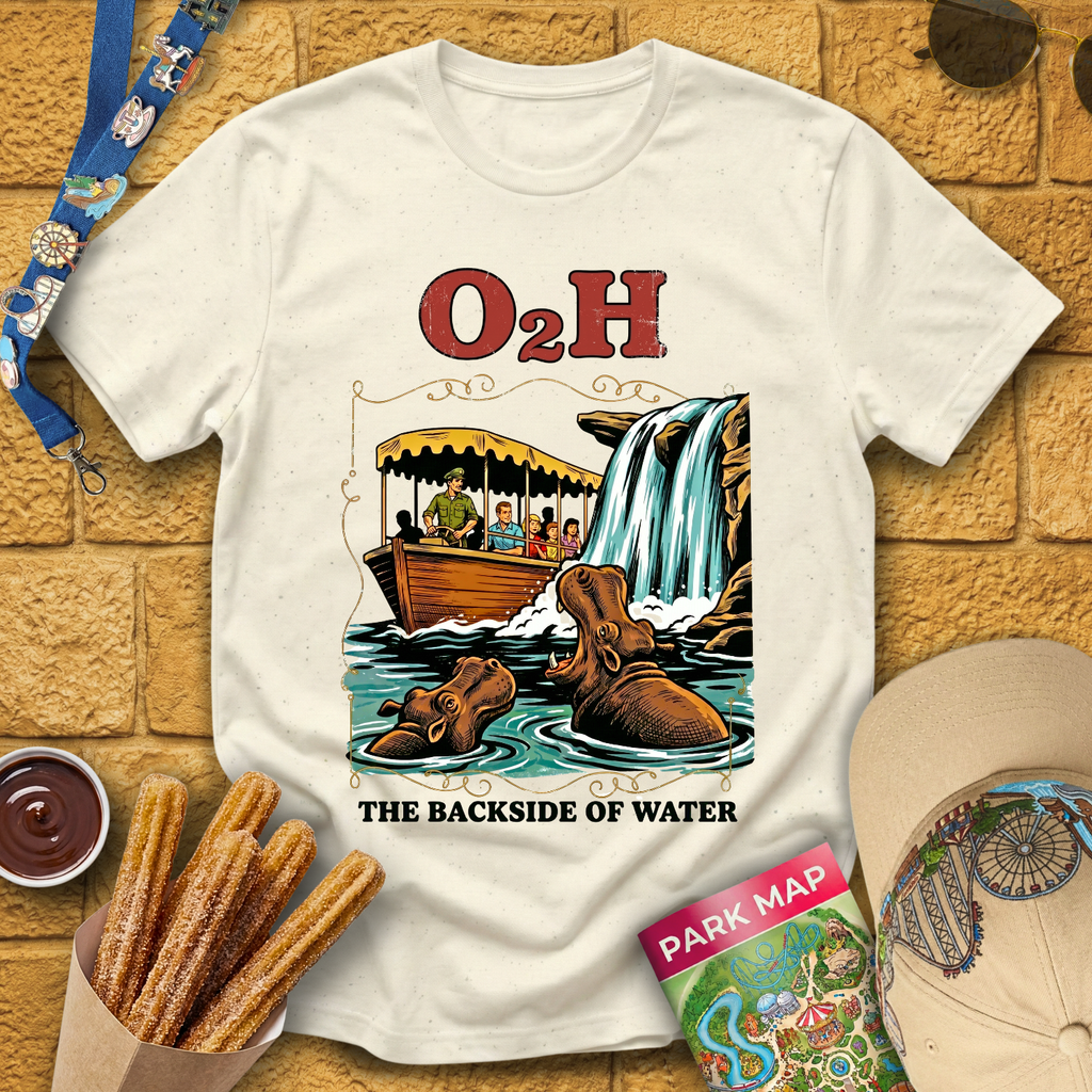 O2H Backside Of Water [50sPoster] T-Shirt