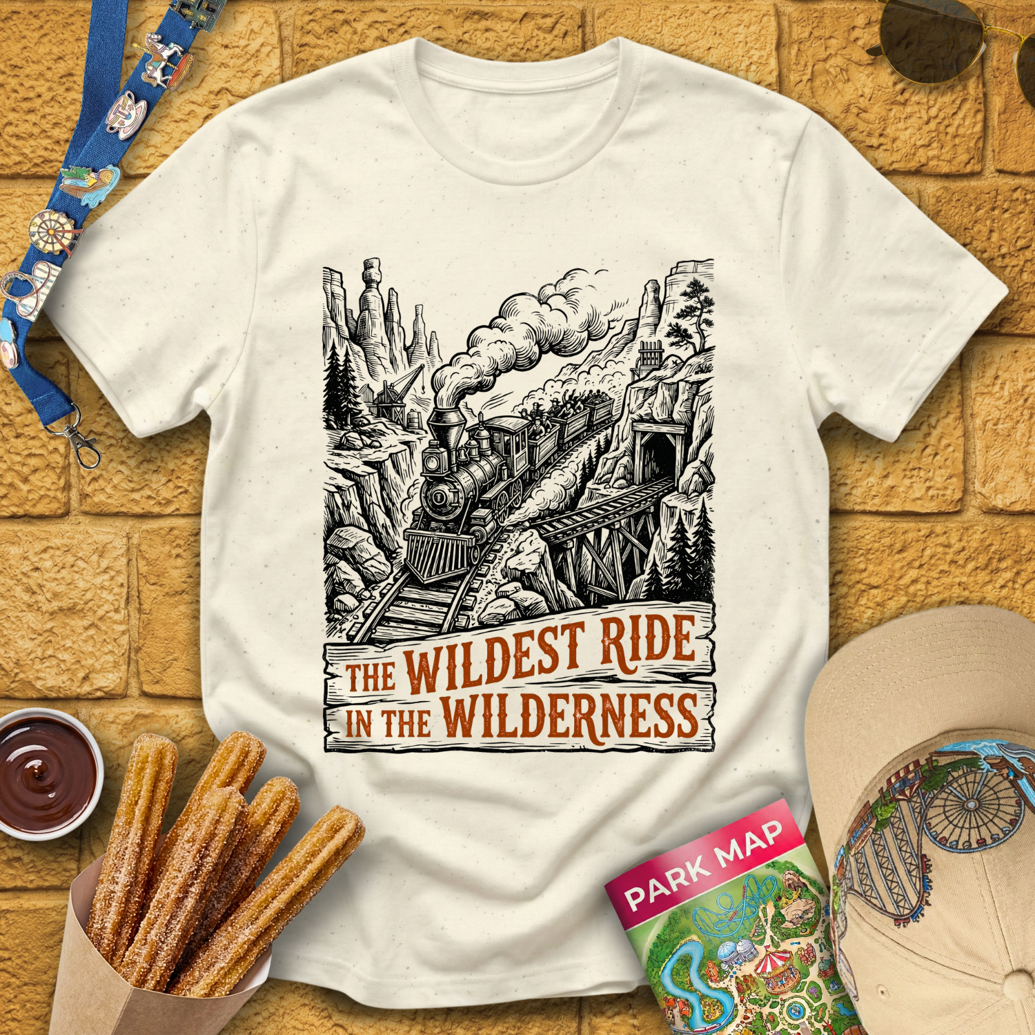 The Wildest Ride [Woodcut3] T-Shirt