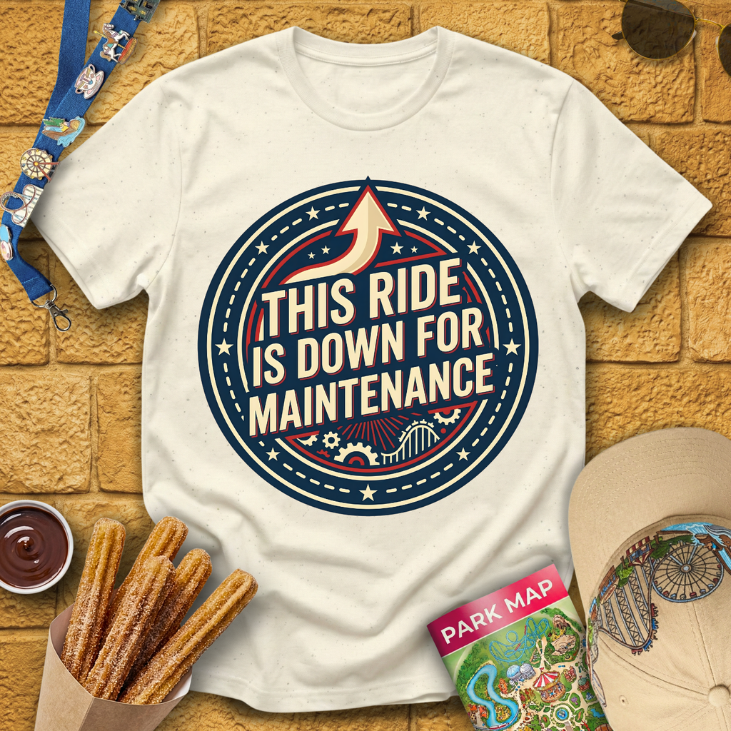 Ride Maintenance [Badge] T-Shirt