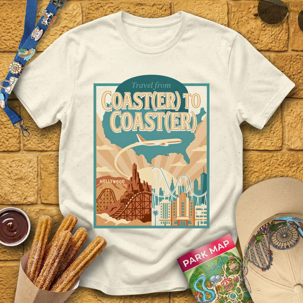 Coast(er) to Coast(er) [ElitePoster] T-Shirt