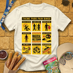 Theme Park Bingo [Warning] T-Shirt