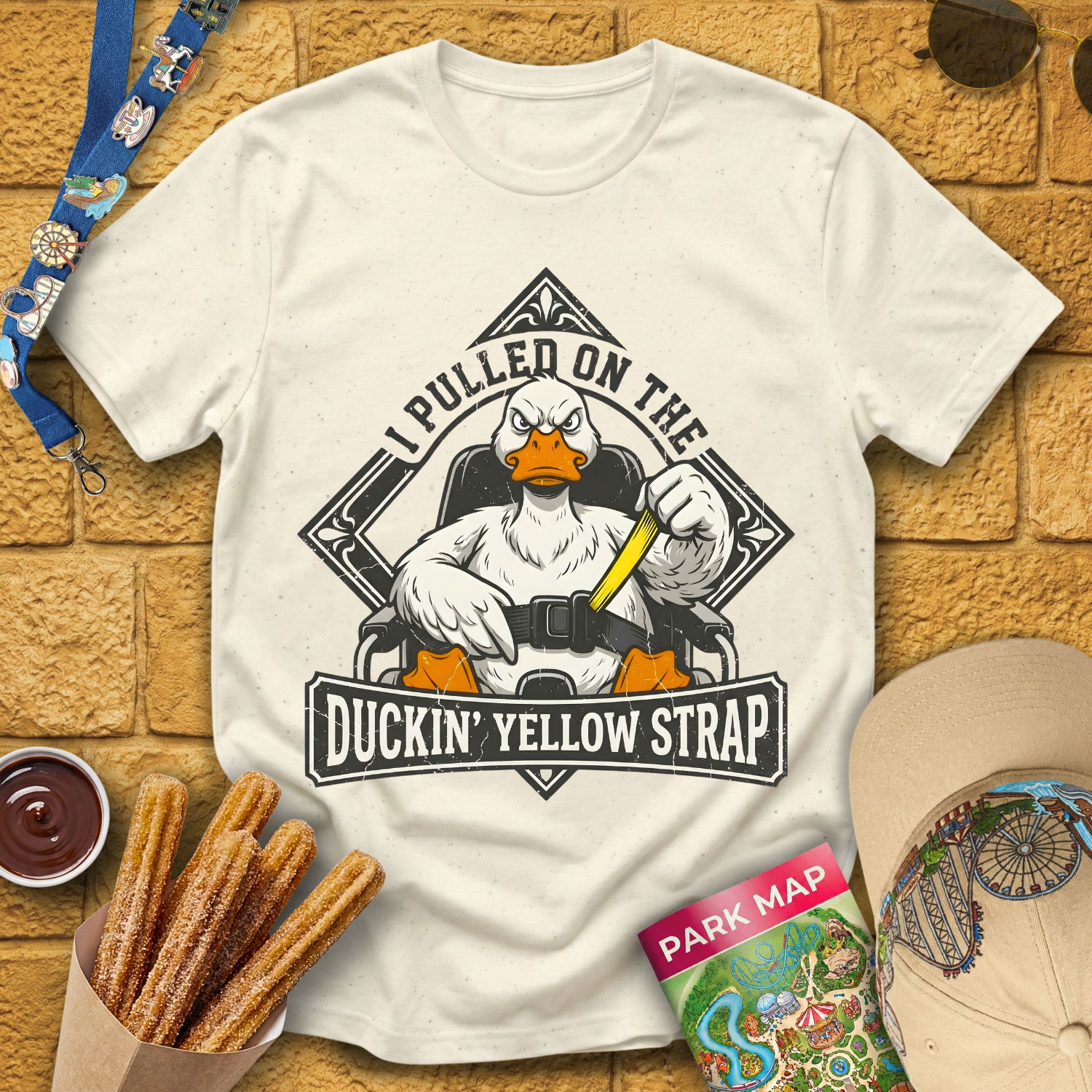 Duckin' Yellow Strap [Vintage] T-Shirt