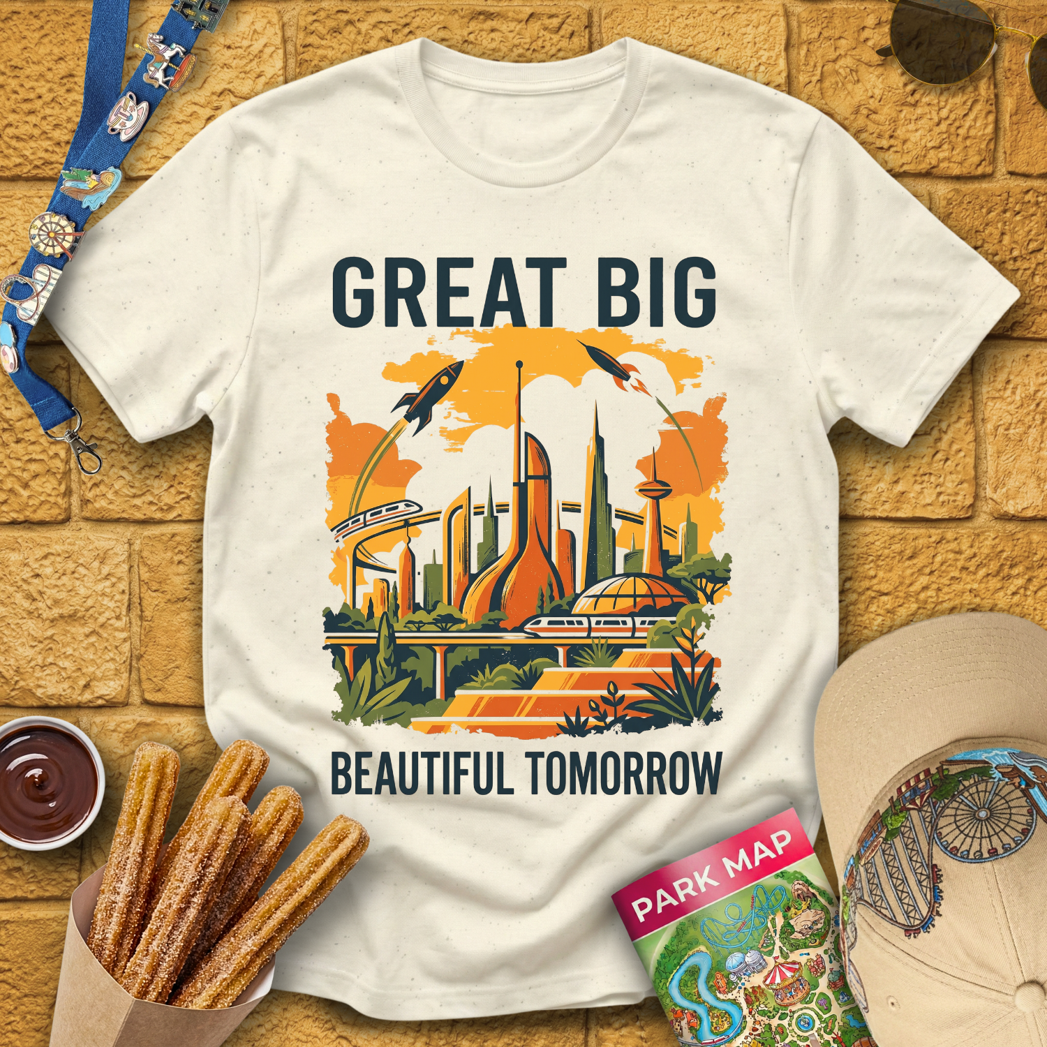 Great Big Beautiful Tomorrow [RetroIllu] T-Shirt