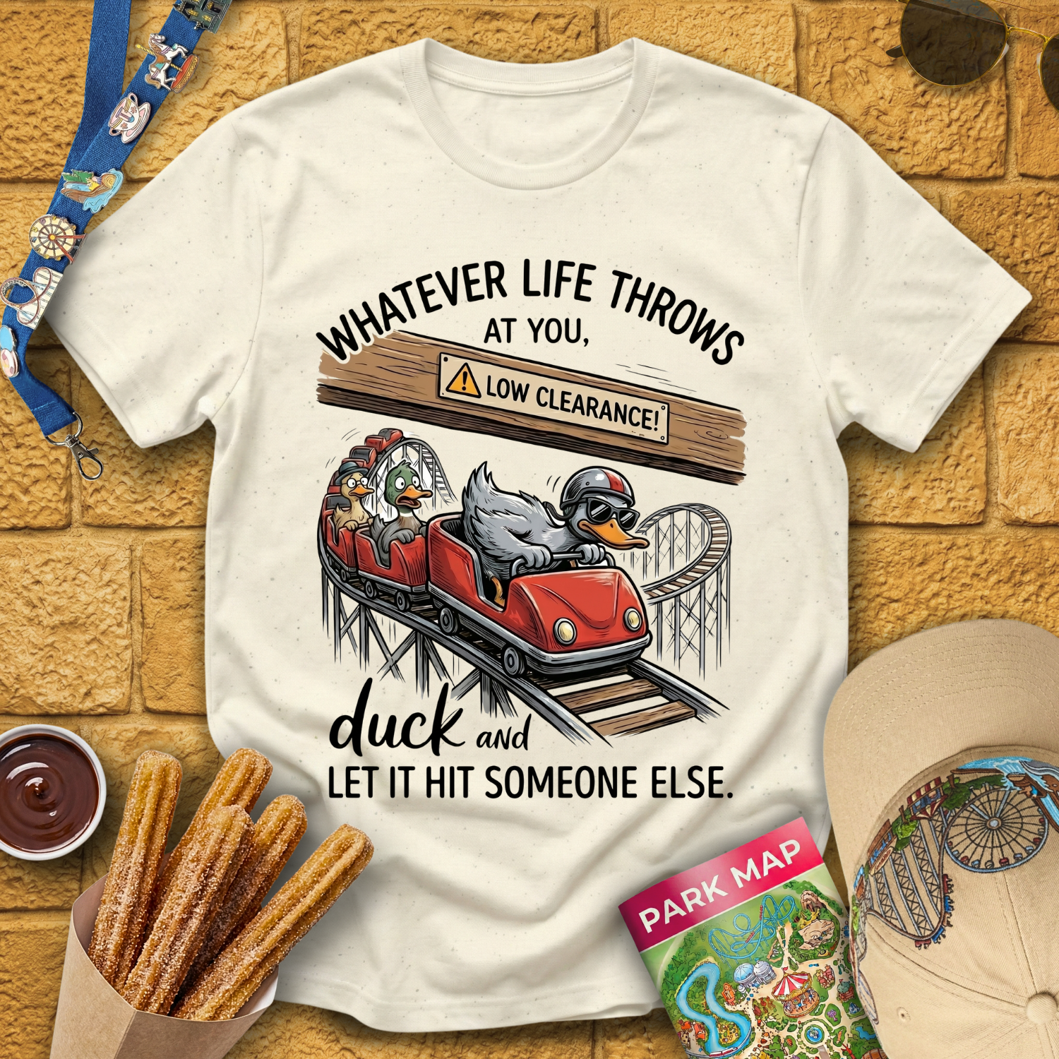 Duck And Let It Hit [Graphic] T-Shirt