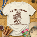 Undiagnosed Dad [Woodcut] T-Shirt