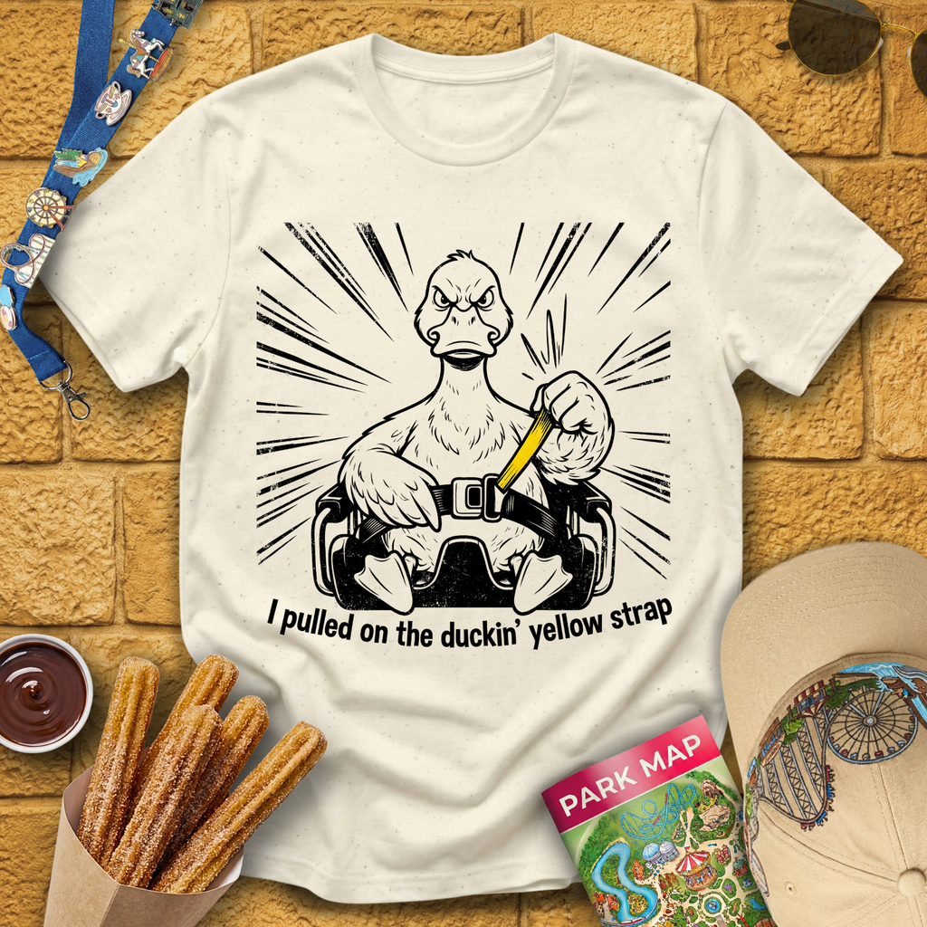 Duckin' Yellow Strap [Comic] T-Shirt