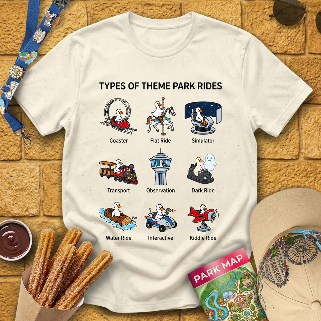 Types Of Rides [Goose] T-Shirt