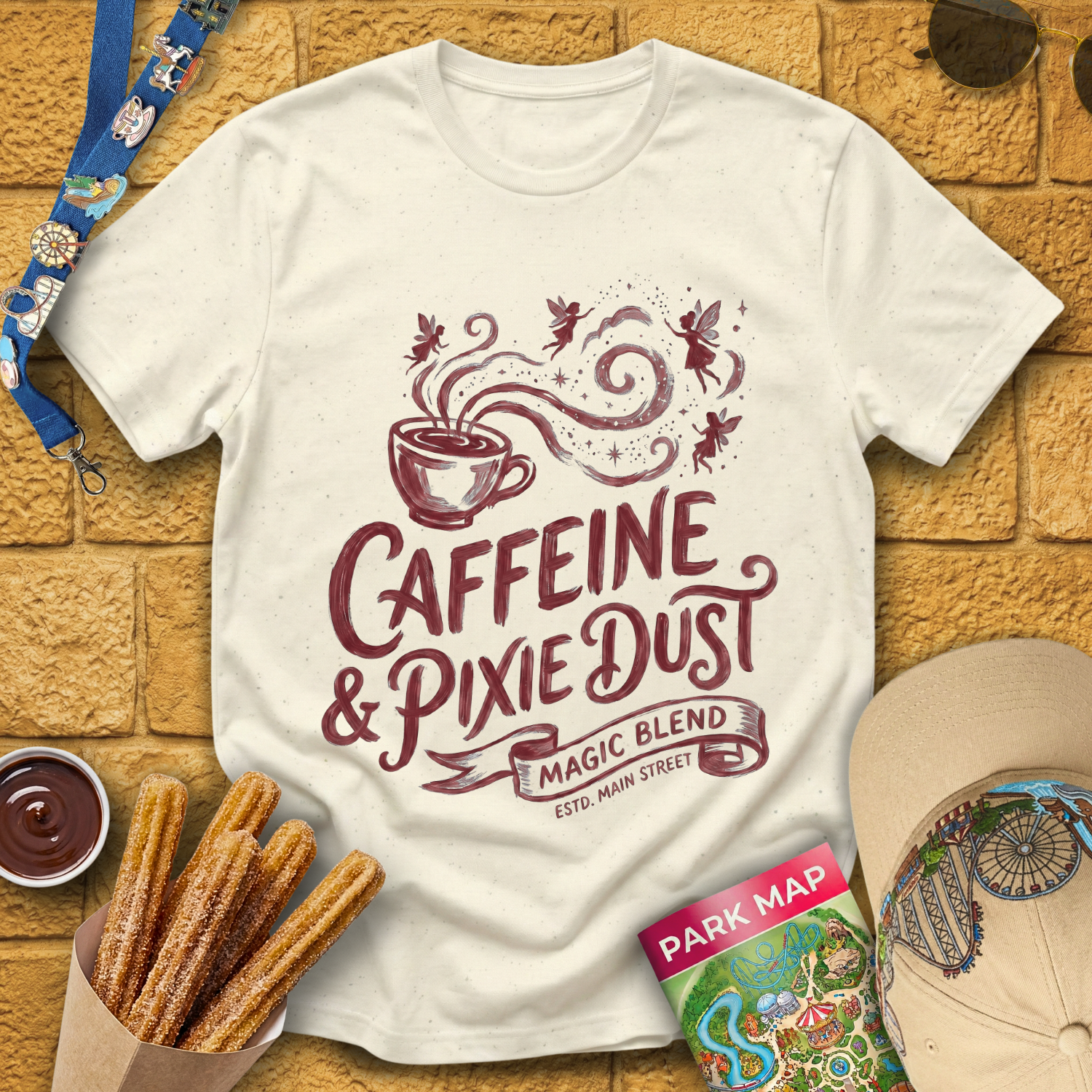Caffeine & Pixie Dust [SleekBrush] T-Shirt