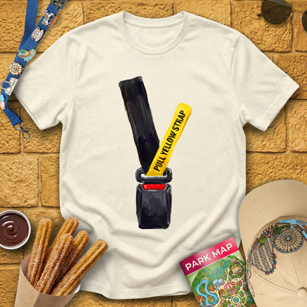 Pull Yellow Strap [Painted] T-Shirt