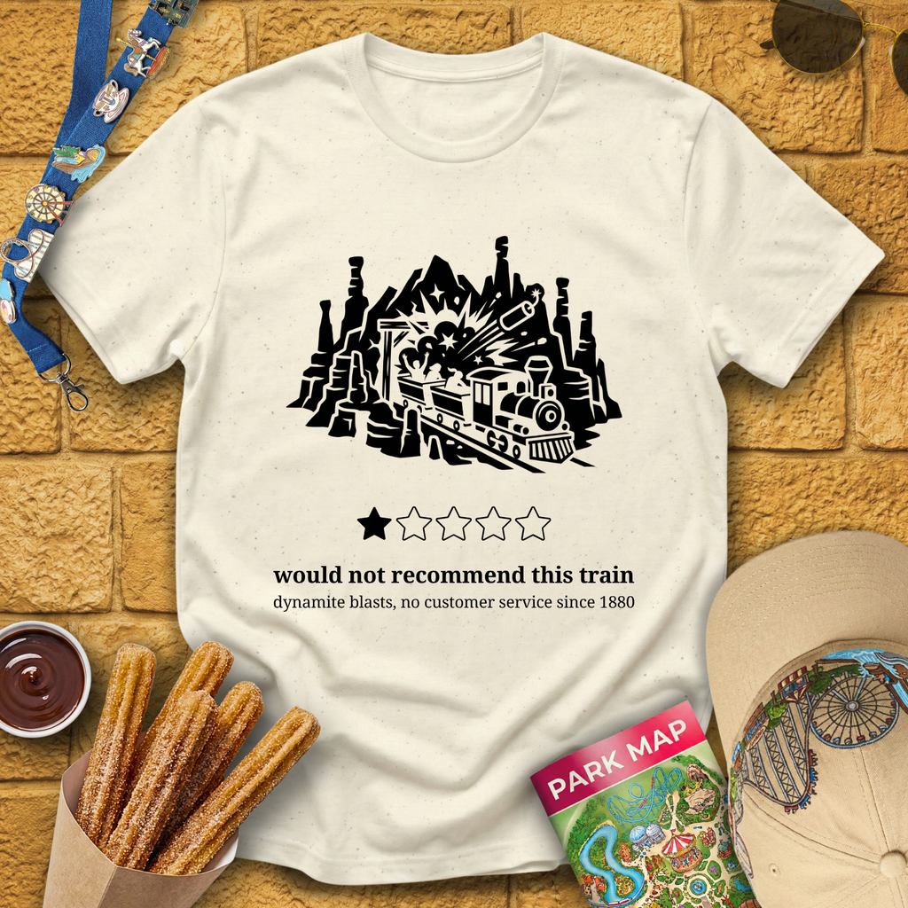 Recommend Mine Train [Graphic] T-Shirt