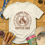 Proud Park Hopper Dad [Badge] T-Shirt
