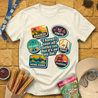 Castles On My List [Badges] T-Shirt