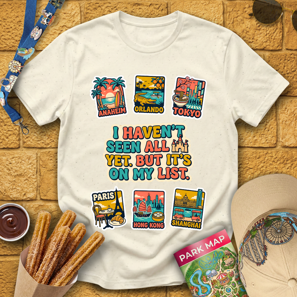 Castles On My List [70s] T-Shirt