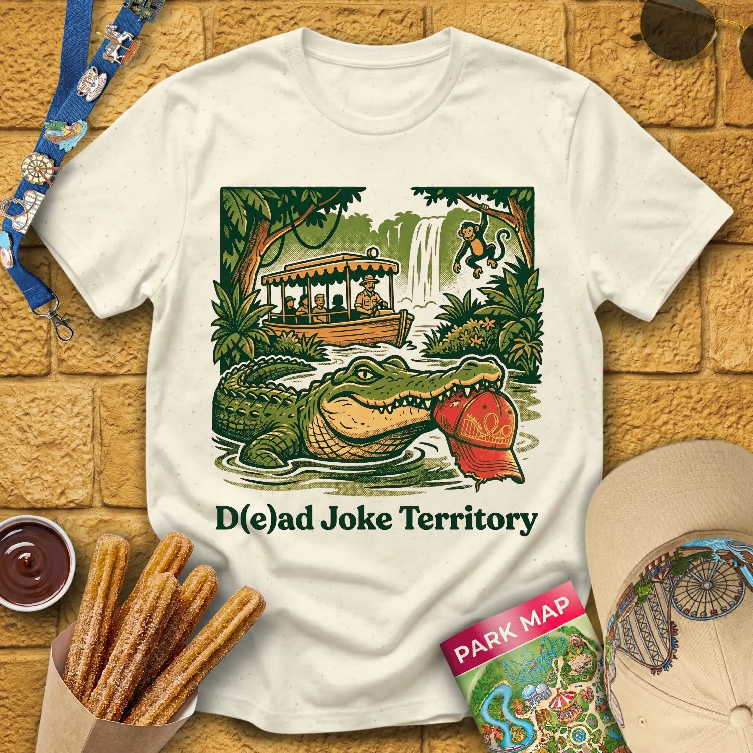 D(e)ad Joke Territory [90s] T-Shirt