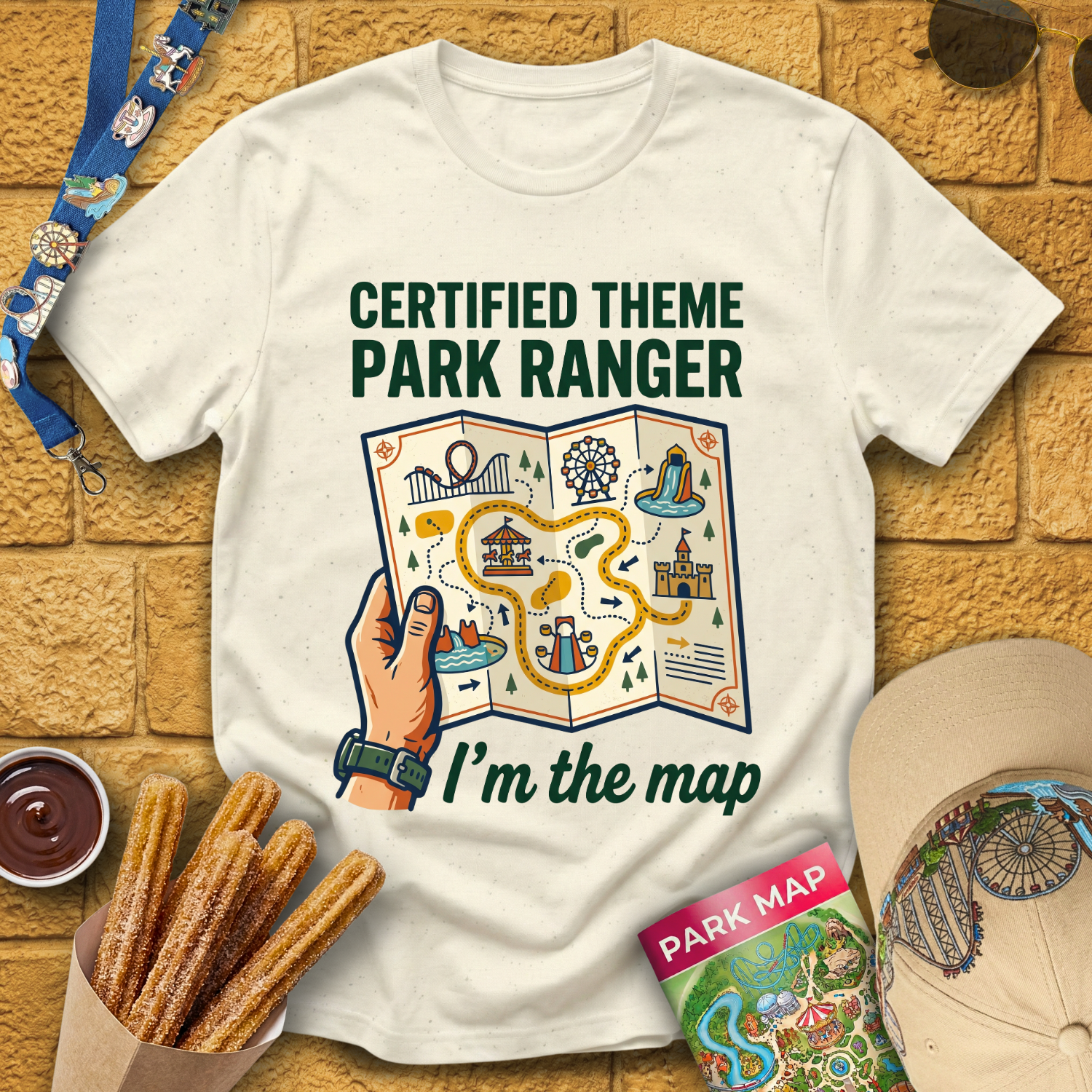 Theme Park Ranger [Graphic] T-Shirt