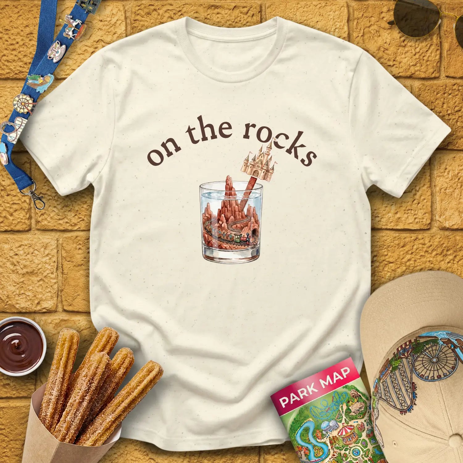 On The Rocks [Chic] T-Shirt