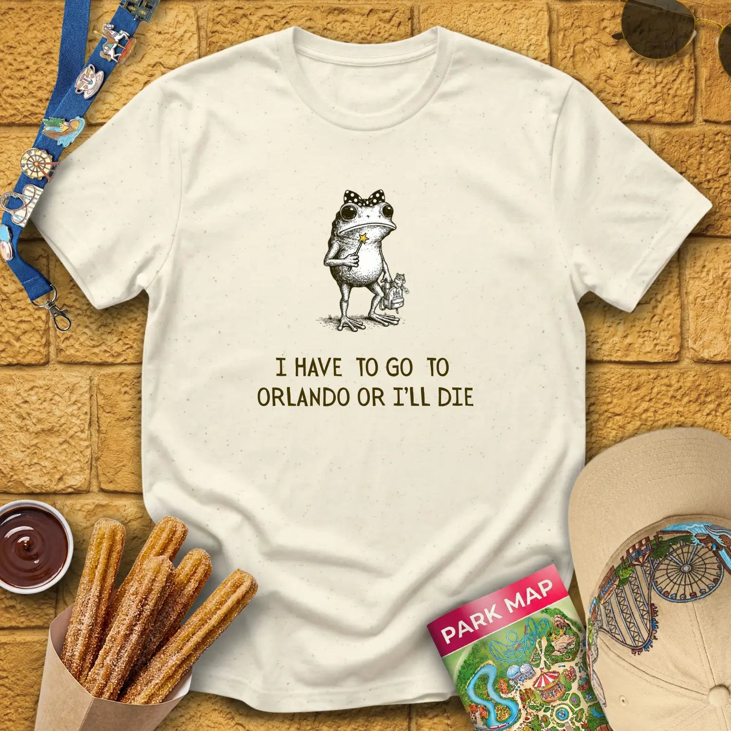 Orlando Or I'll Die [InkPen] T-Shirt