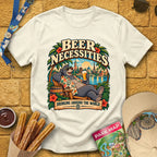 Beer Necessities [Comic] T-Shirt for Theme Park Fans (Natural)
