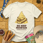 Big Whip Mountain [Retro] T-Shirt for Theme Park Fans (Natural)