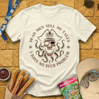 Dead Men Pirates [Circular] T-Shirt for Theme Park Fans (Natural)