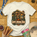 Dinosaur Skipper [Illu] T-Shirt for Theme Park Fans (Natural)